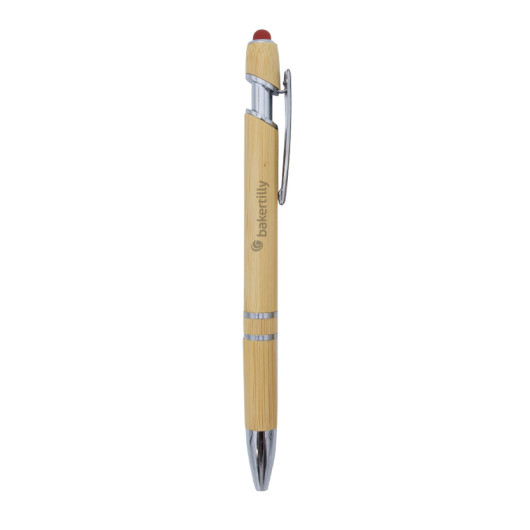 Branded Natural Bamboo Pens Branded 1